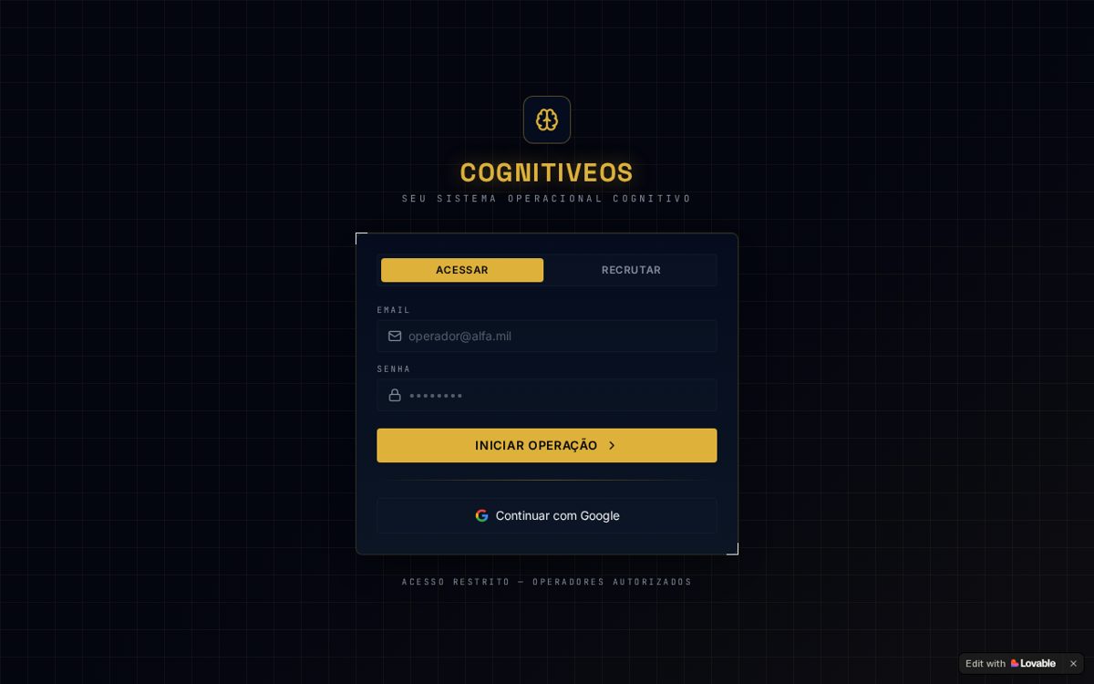 Capa de CognitiveOS