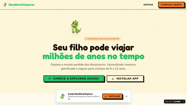 Capa de DinoWorld Explorer