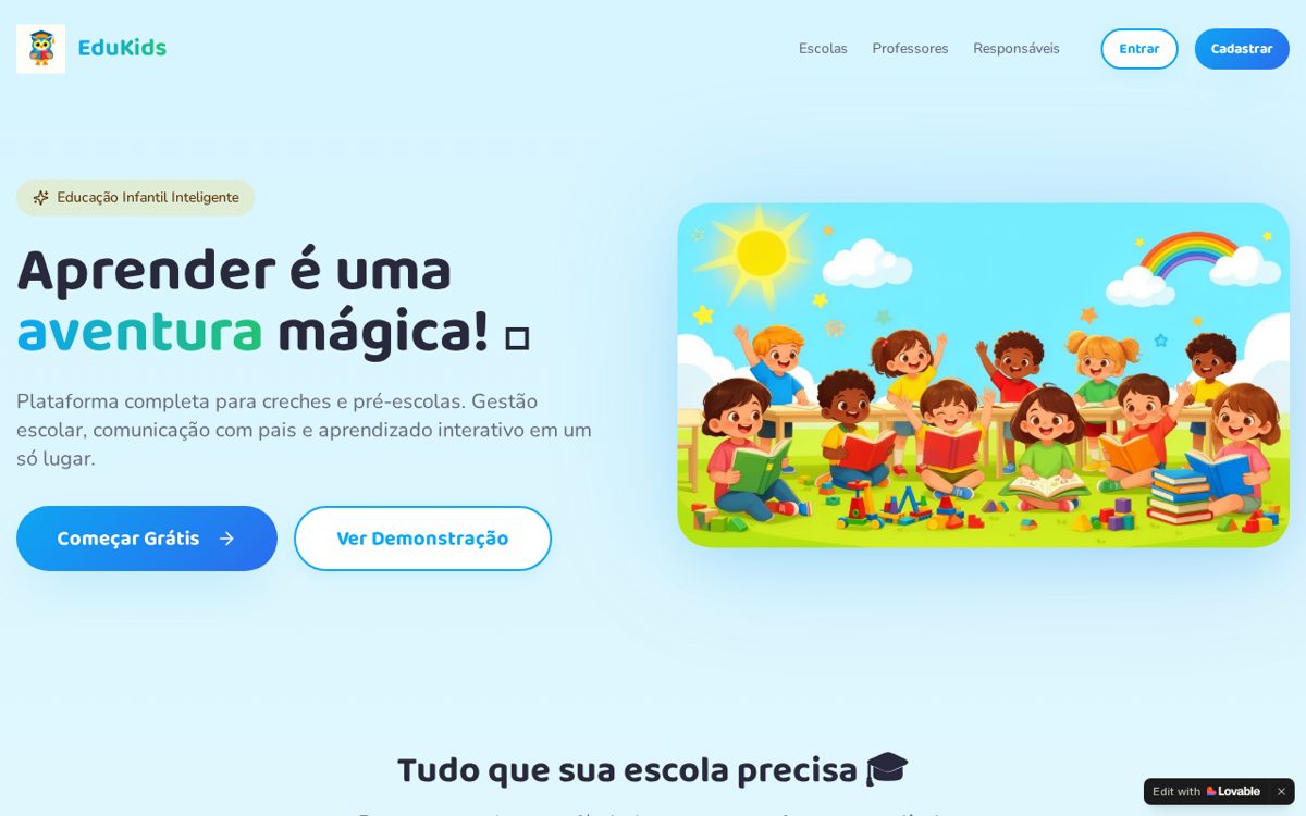Capa de EduKids