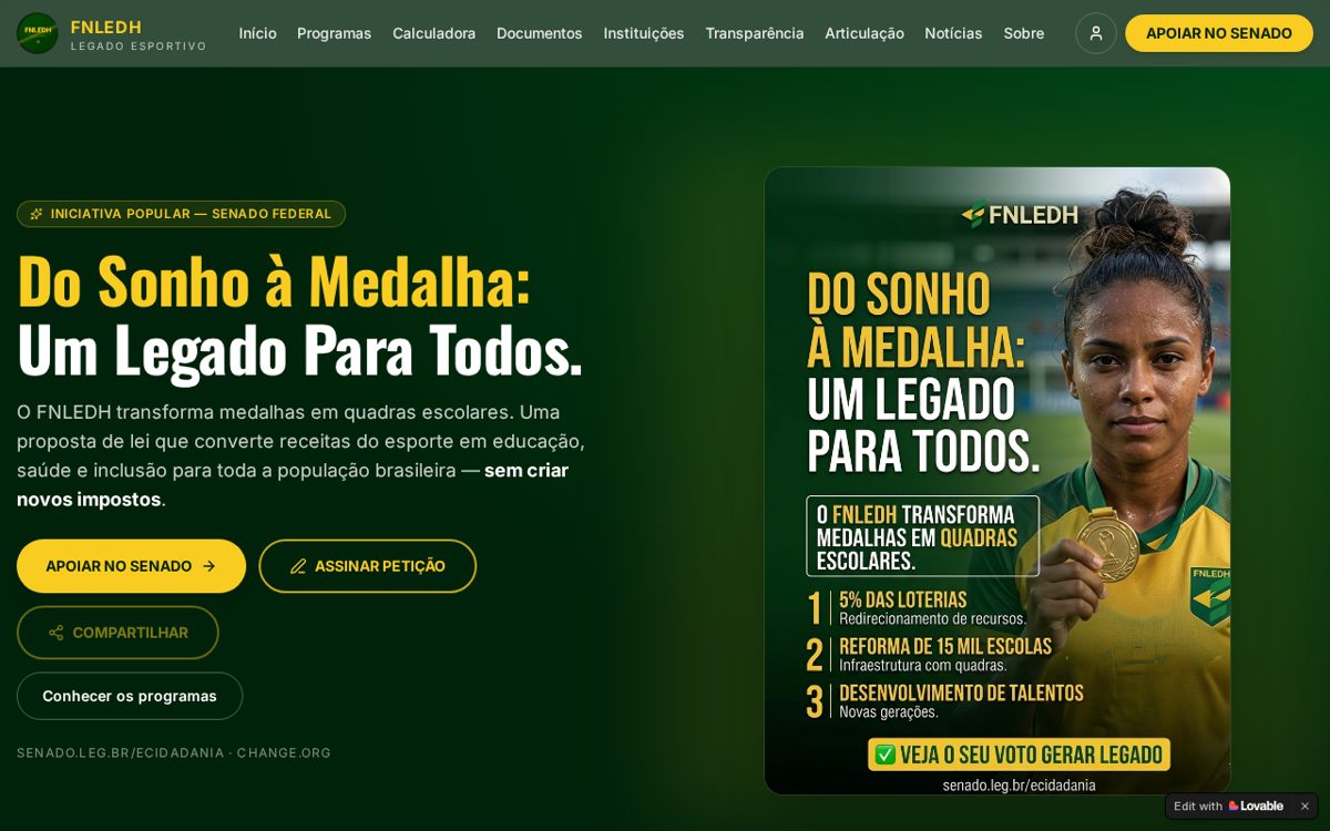 Capa de FNLEDH — Direitos Humanos