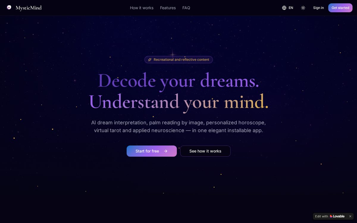 Capa de MysticMind