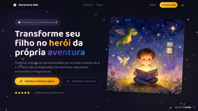 Capa de Storyverse Kids
