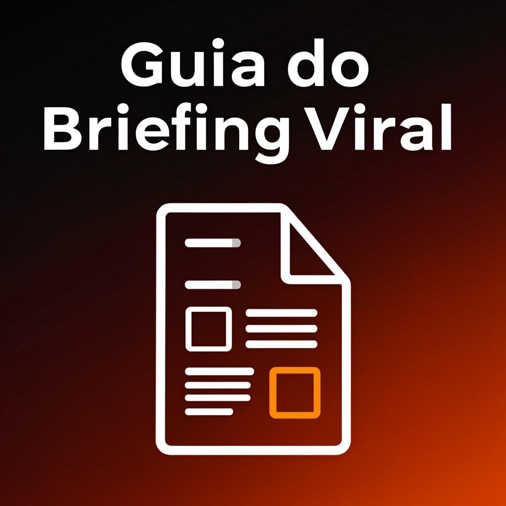 Capa do produto digital Guia do Briefing Viral
