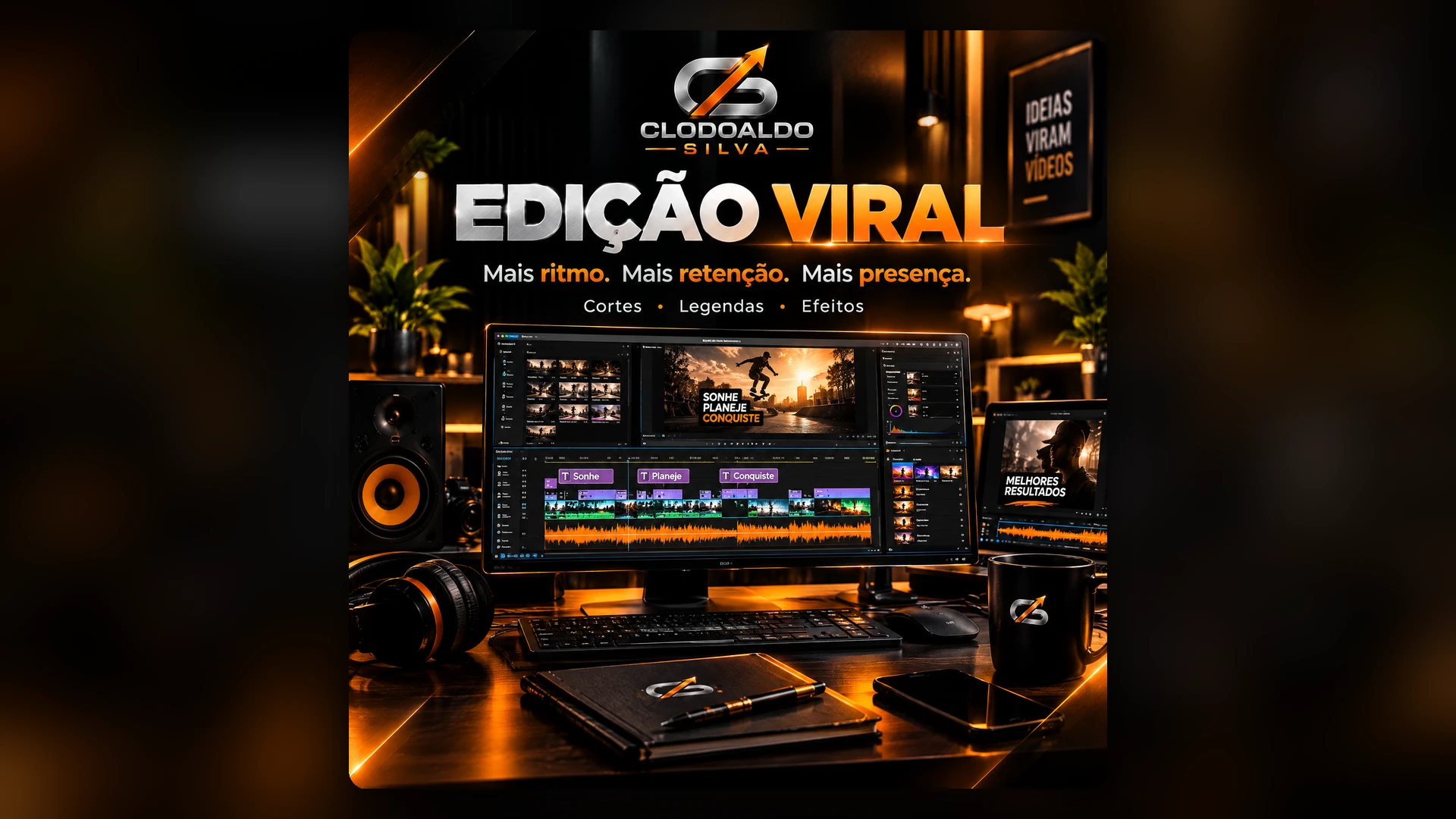 Capa do serviço Edição Viral
