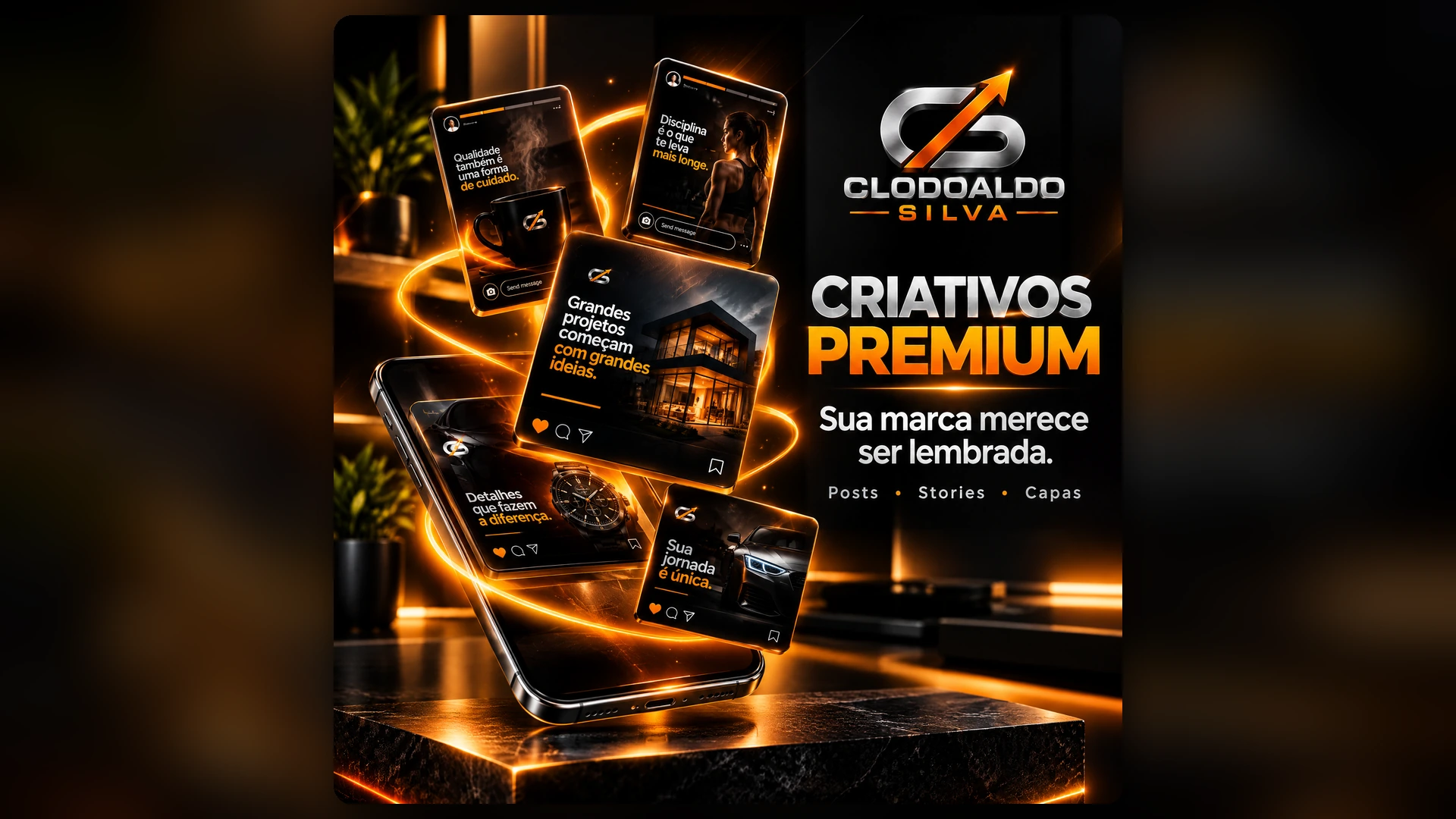 Capa do serviço Pack de Criativos
